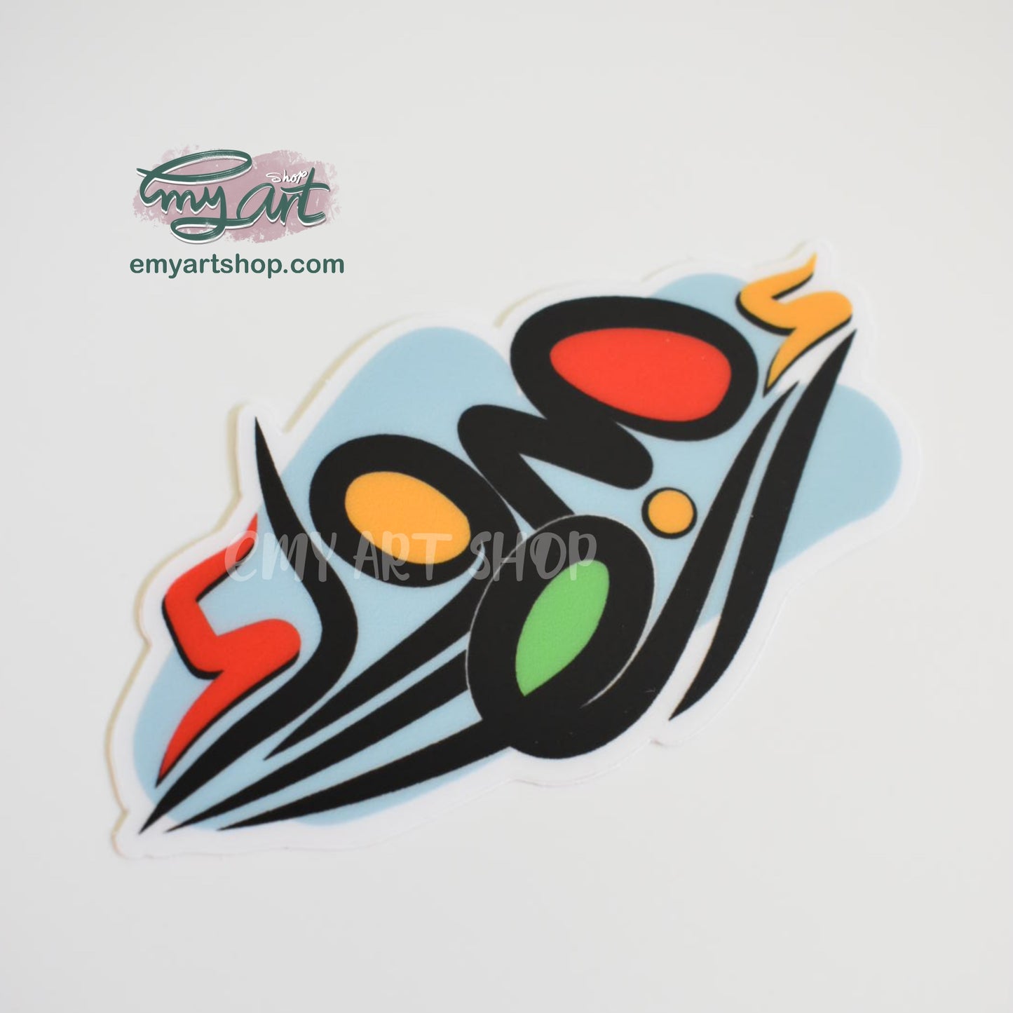 “ألف مبروك” Clear Sticker - Occasion design