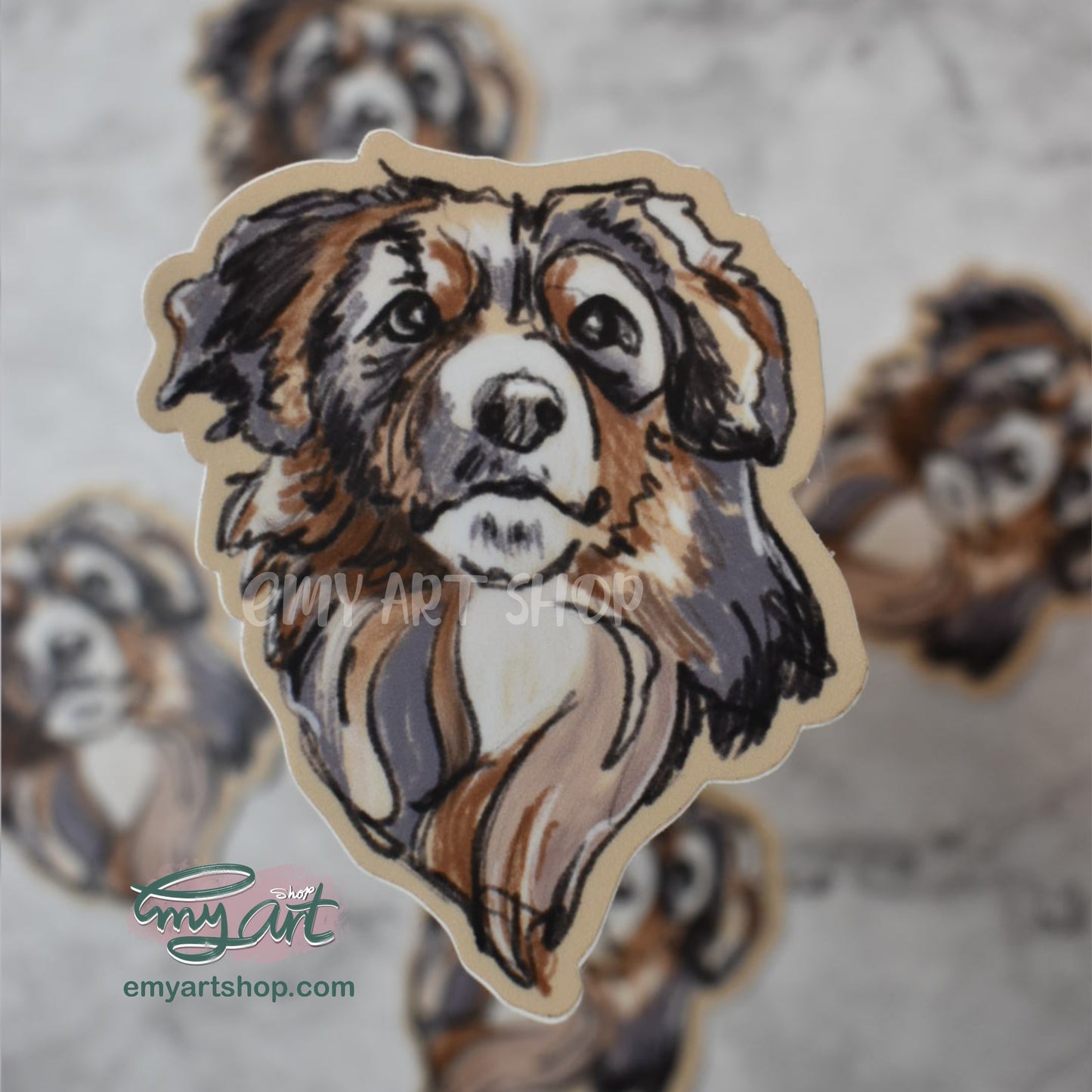 “Australian Shepherd DOG” Sticker