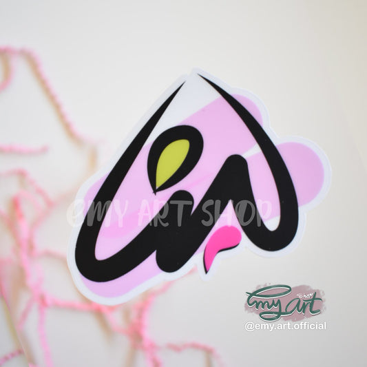 Arabic Name “ لينا ” Clear Sticker