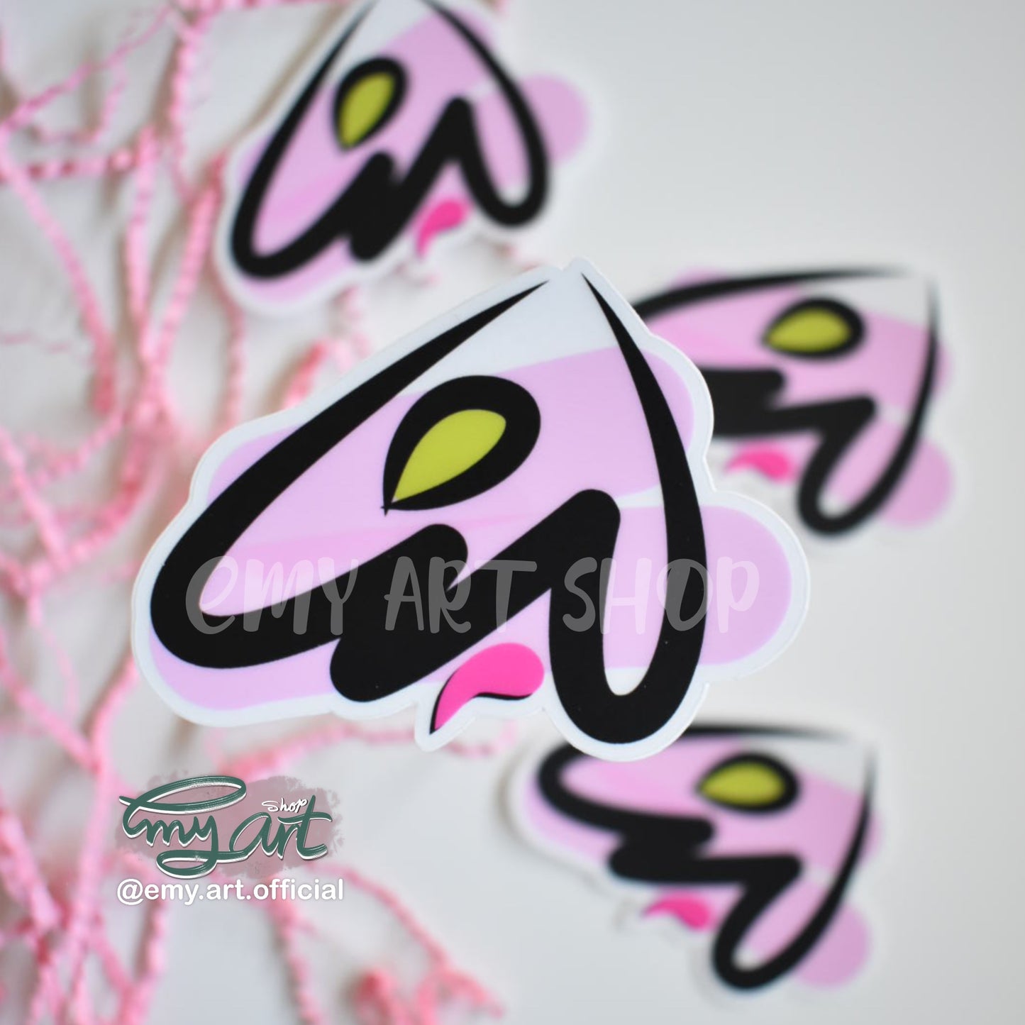 Arabic Name “ لينا ” Clear Sticker