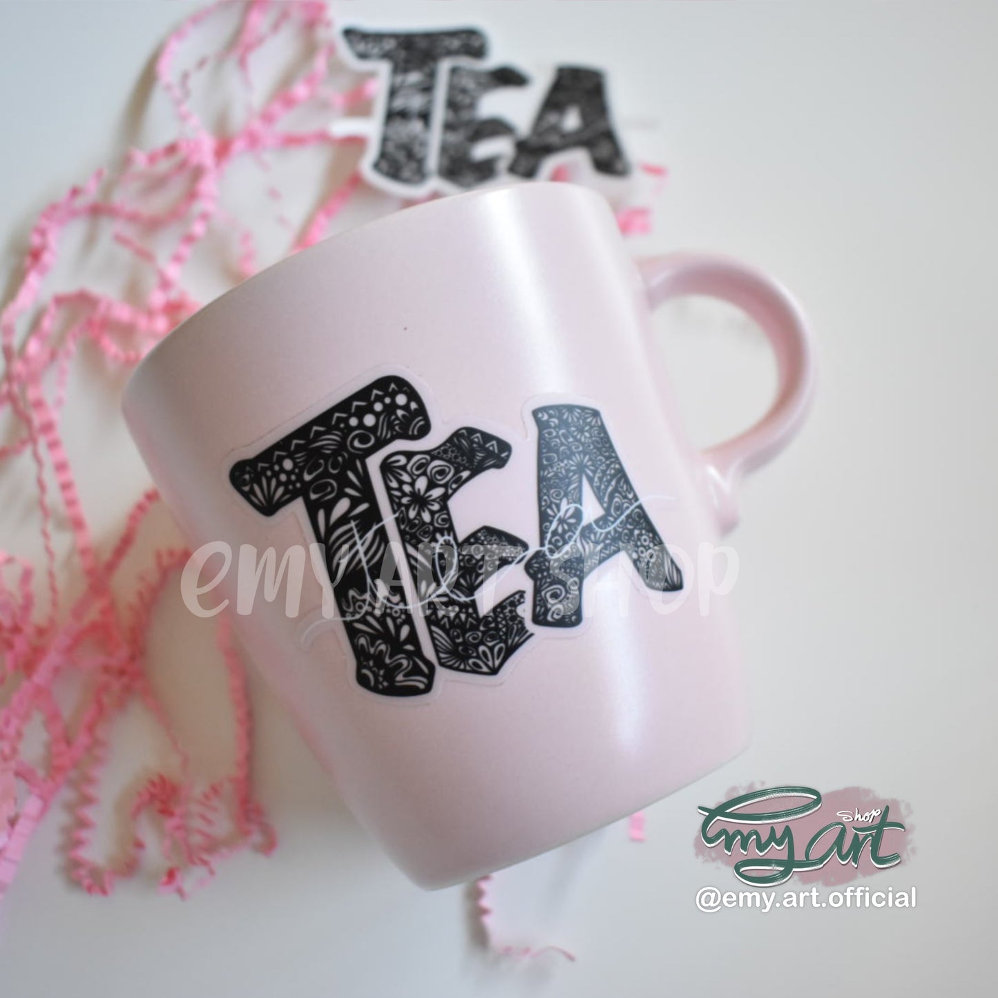 TEA - Clear Sticker