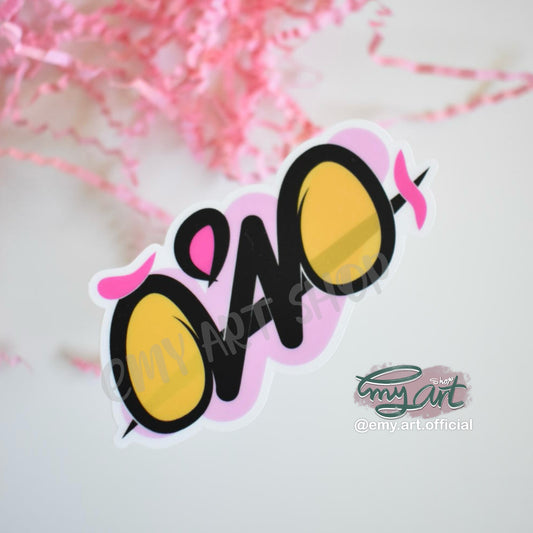 Arabic Name “ آمنة ” Clear Sticker