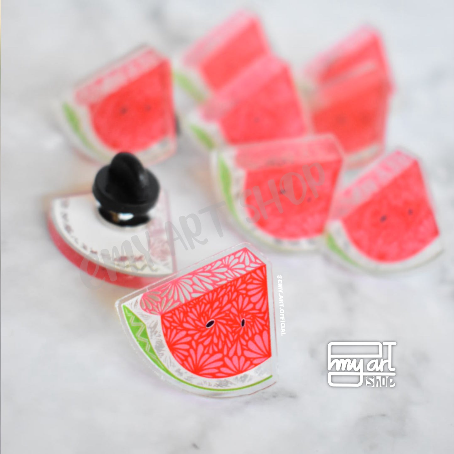 Acrylic Pin “Watermelon 1”