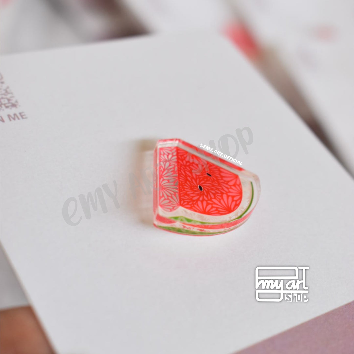 Acrylic Pin “Watermelon 1”