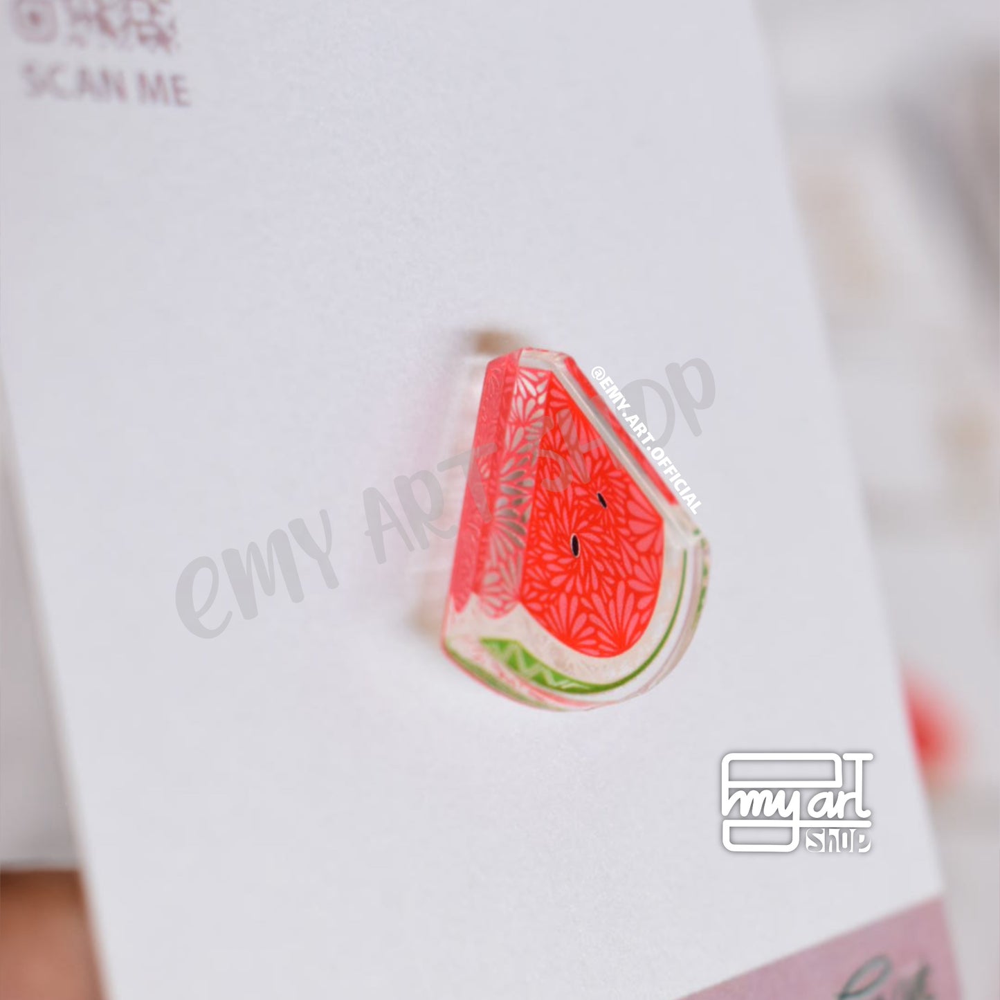 Acrylic Pin “Watermelon 1”