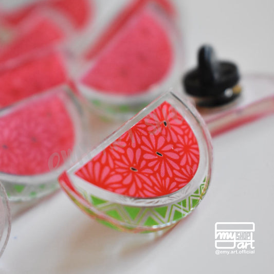 Acrylic Pin “Watermelon 2”