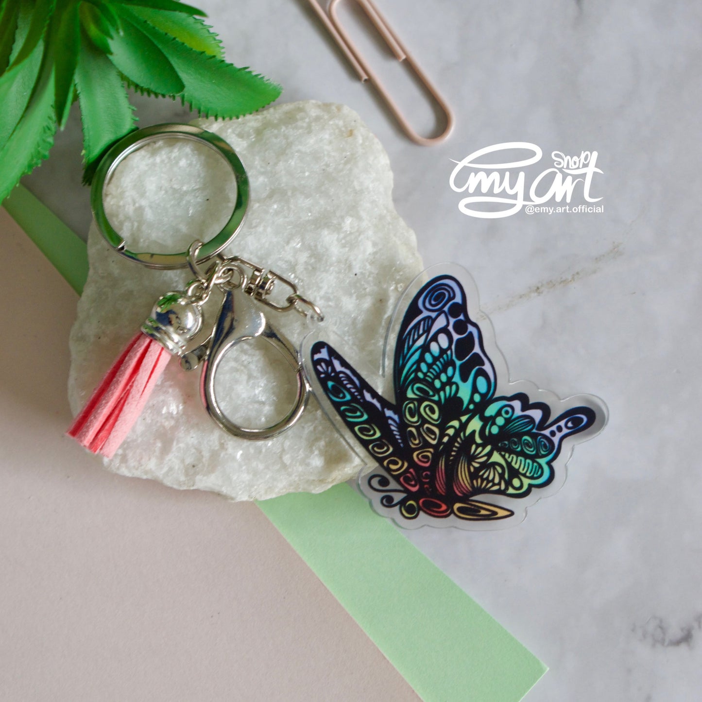 Acrylic Keychain - BUTTERFLY