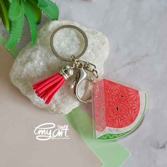 Acrylic Keychain - Watermelon 1