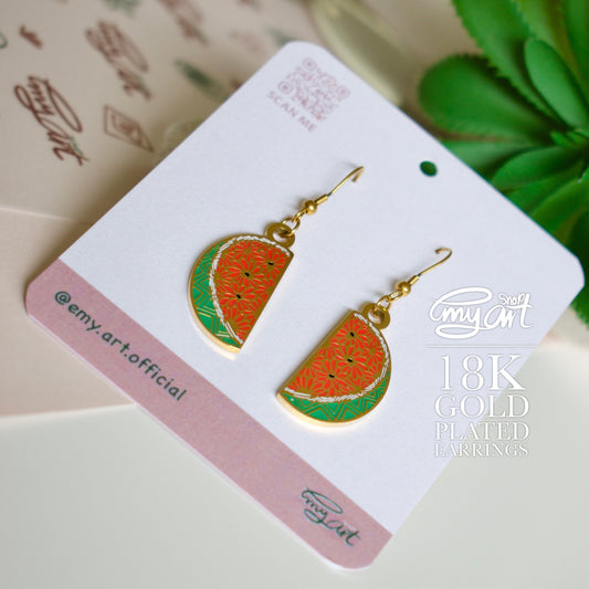 “WATERMELON” Earrings