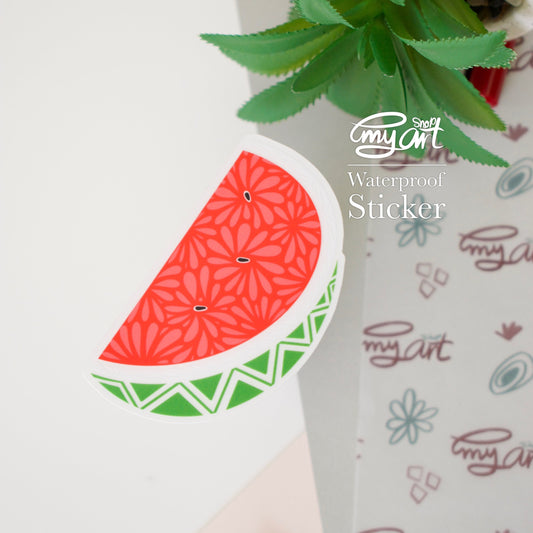 Watermelon 2 clear Sticker