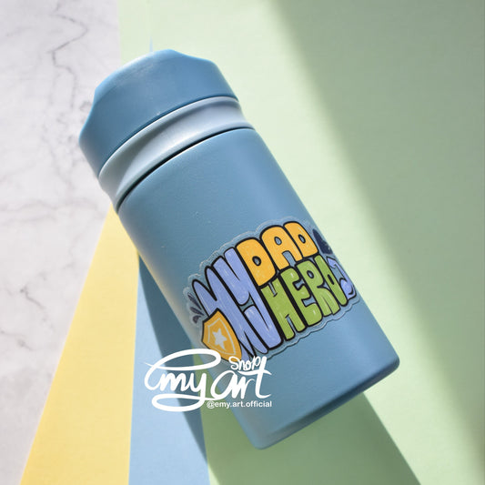 Special Father Gift (Travel Mug - My DAD My HERO) available in 2 different colors