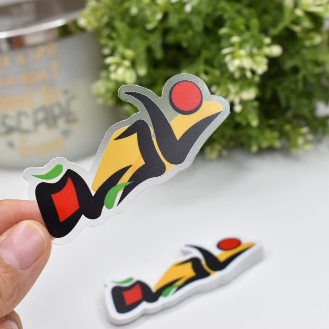 Arabic Name “ نادية ” Clear Sticker
