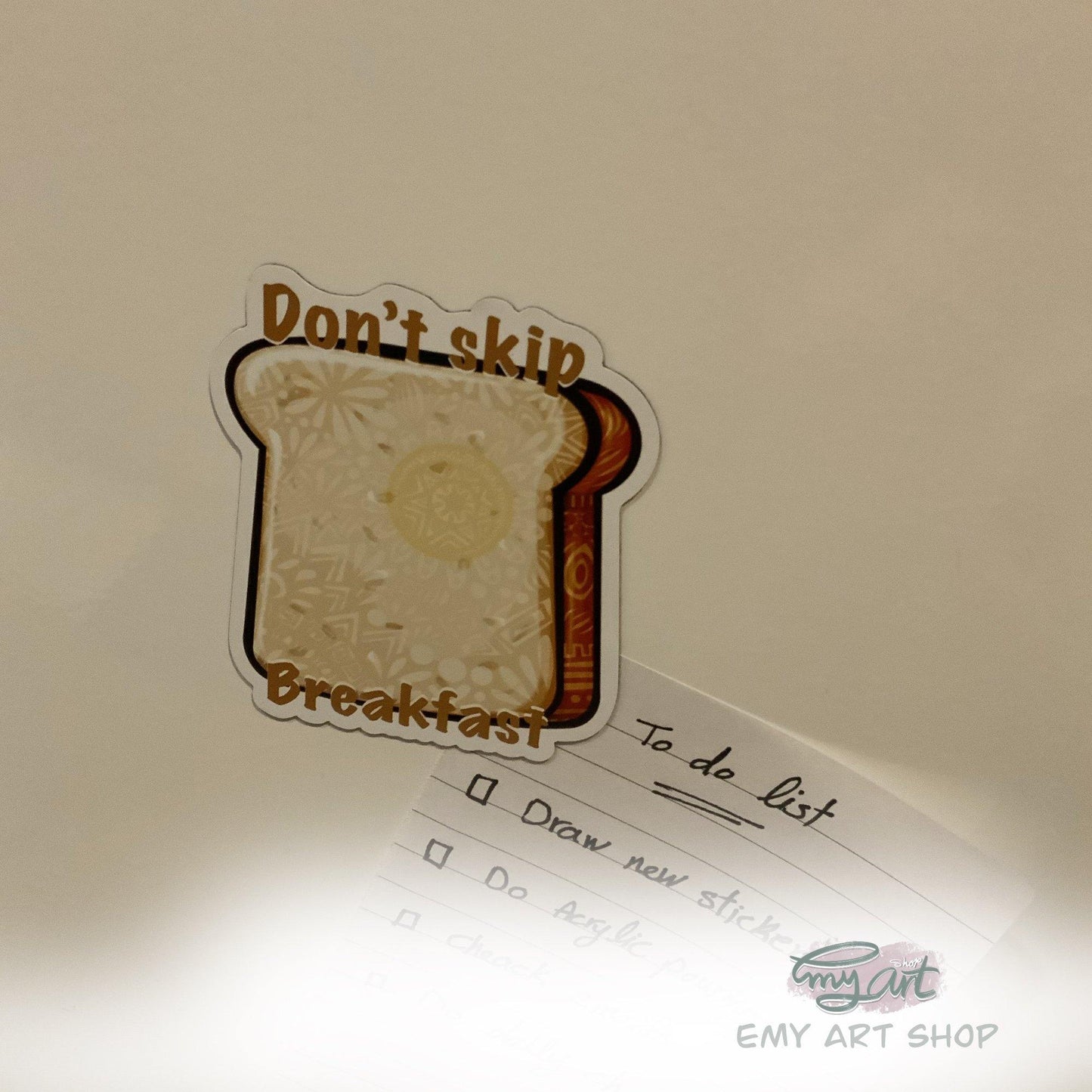 Magnet “DON’T SKIP BREAKFAST” - emy.art.shop