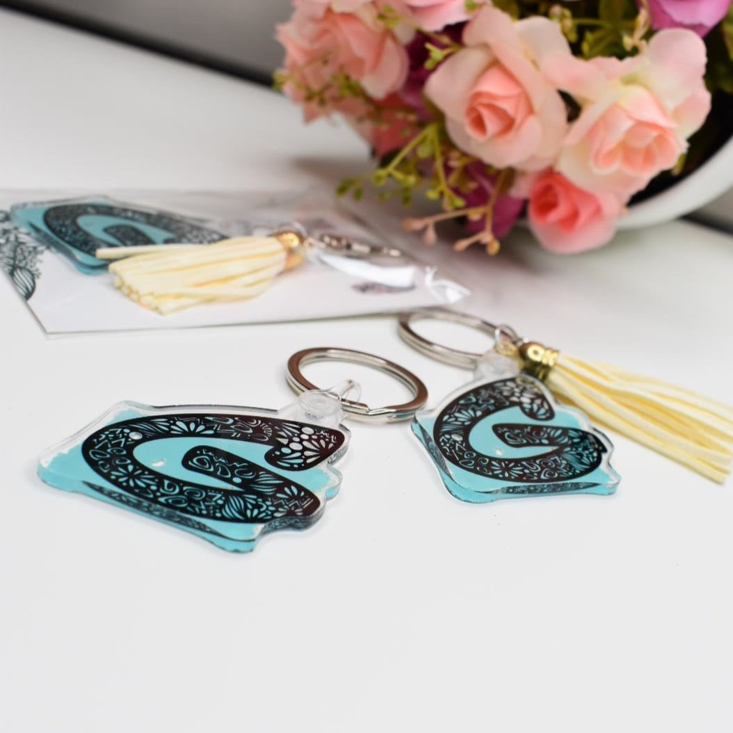 Acrylic Keychain - LETTER G