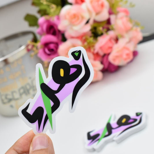 Arabic Name “ زهراء ” Clear Sticker