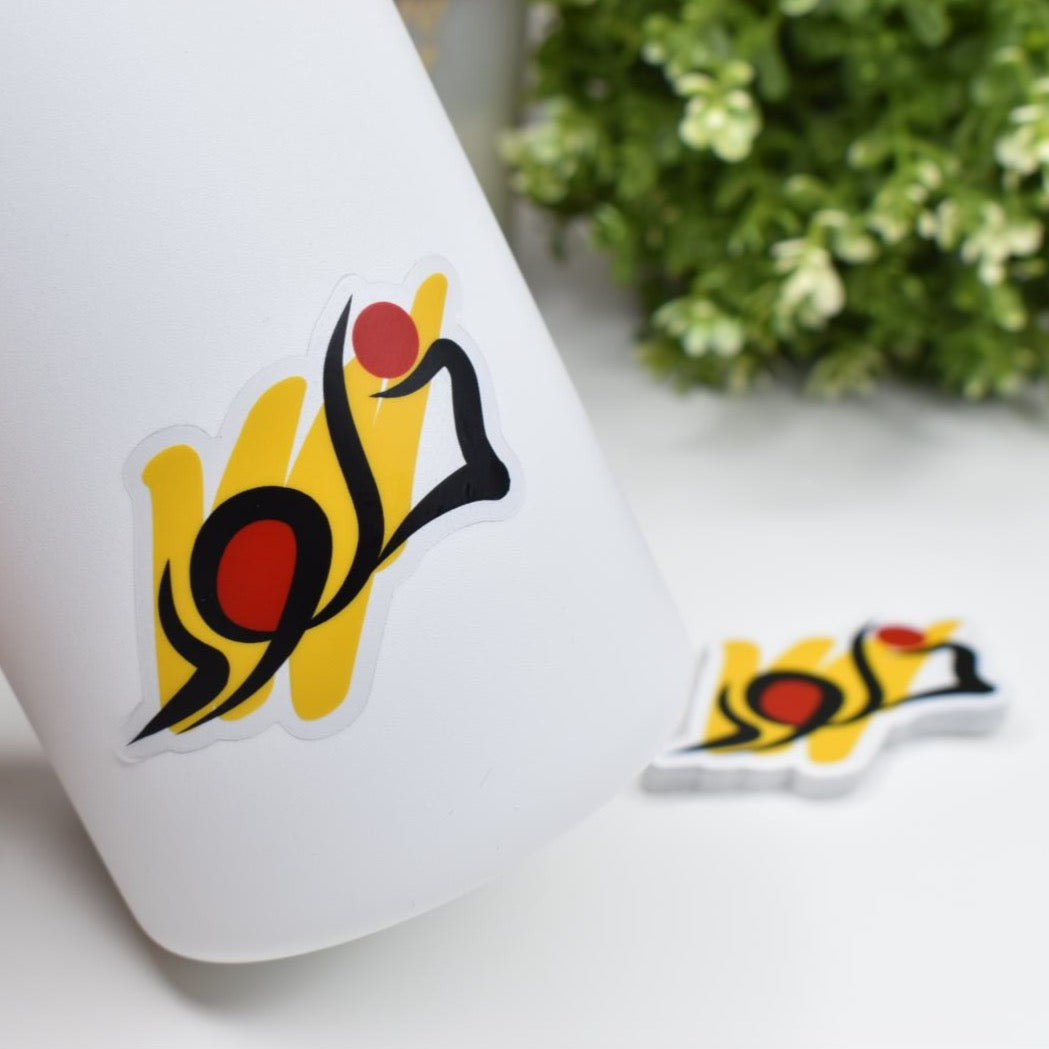 Arabic Name “ خلود ” Clear Sticker