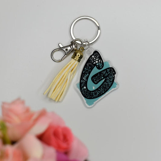 Acrylic Keychain - LETTER G