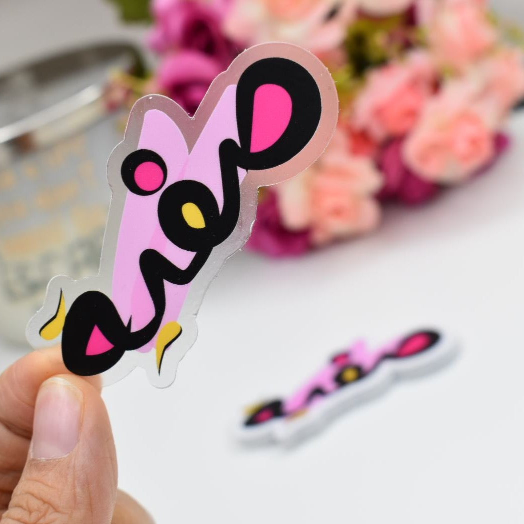 Arabic Name “ صفية ” Clear Sticker