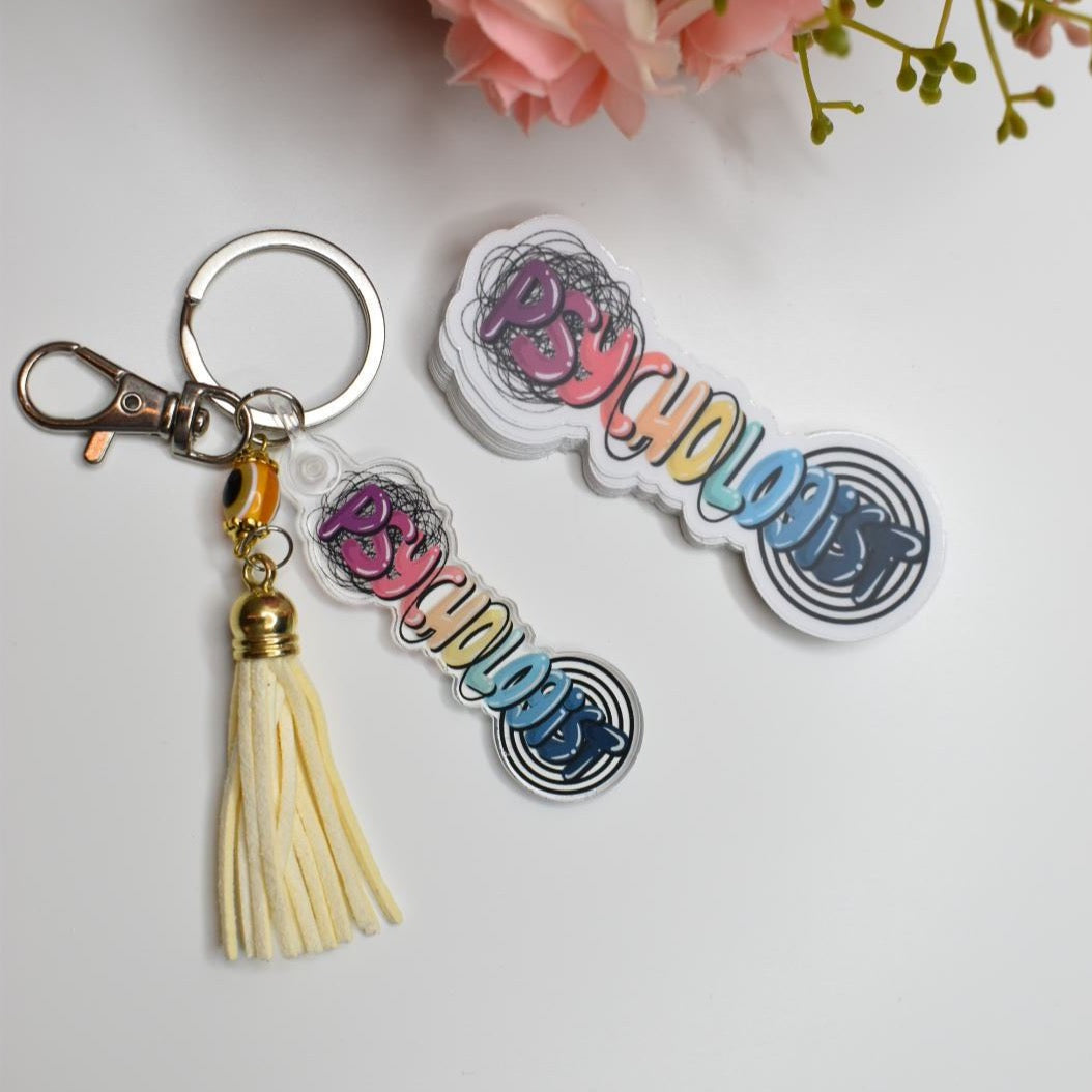 Acrylic Keychain - PSYCHOLOGIST