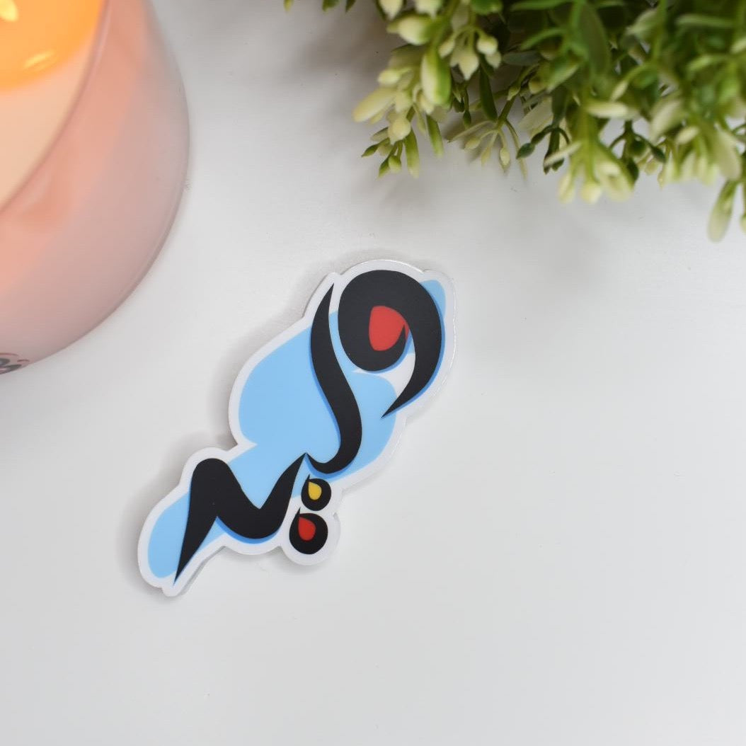 Arabic Name “ وليد” Clear Sticker