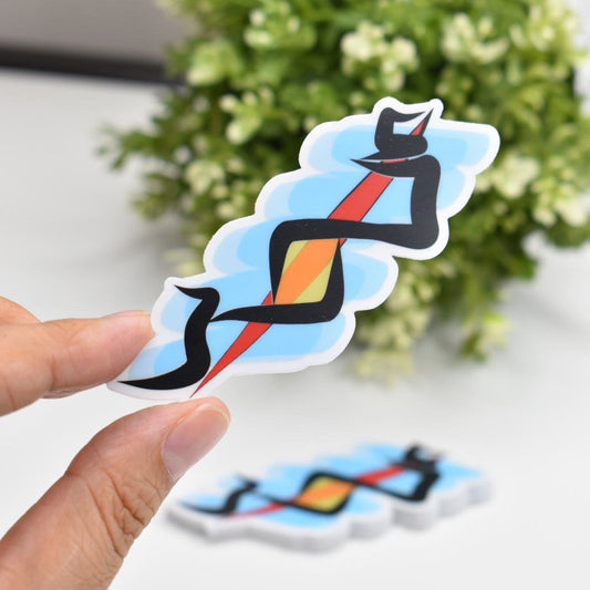 Arabic Name “ أحمد ” Clear Sticker
