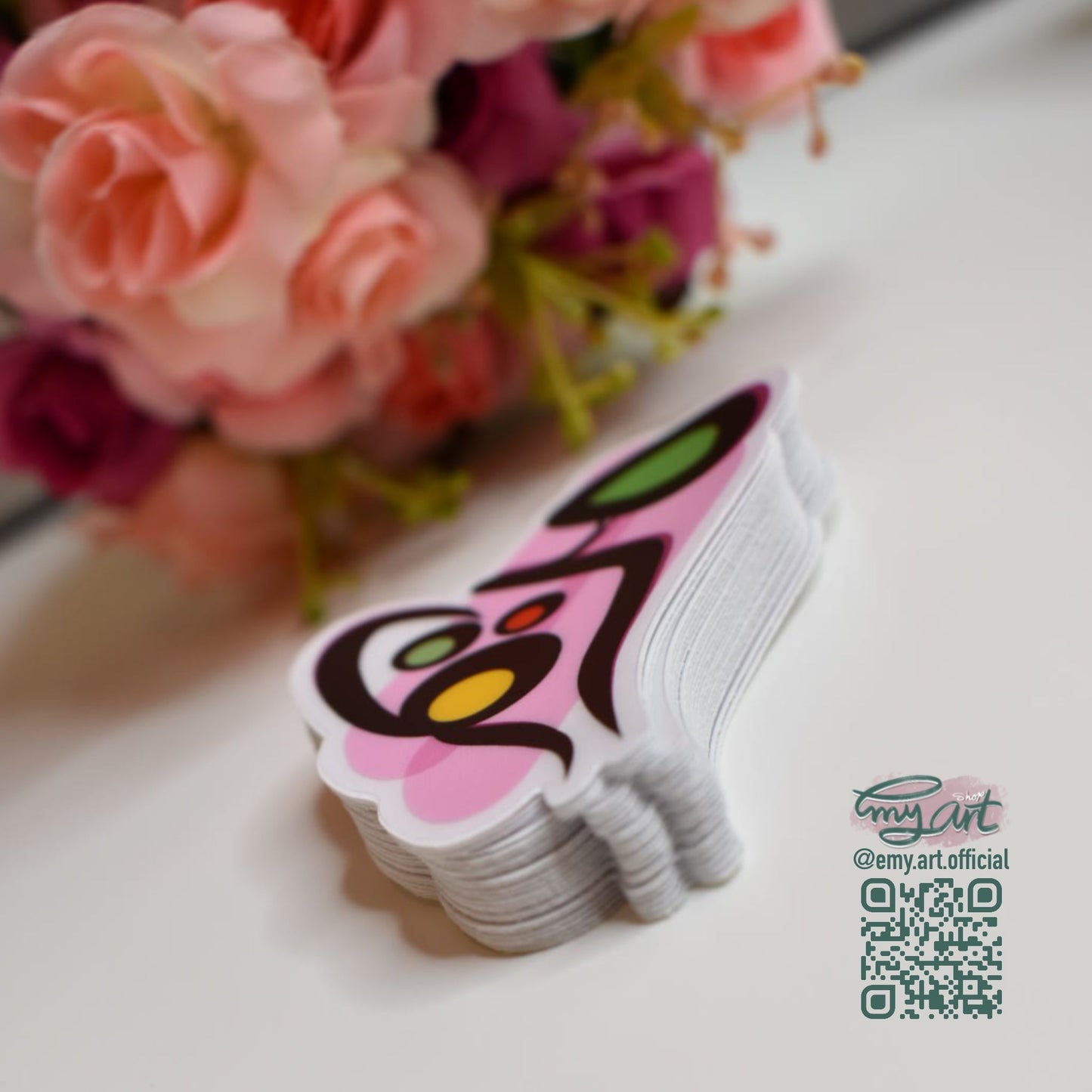 Arabic Name “ مريم ” Clear Sticker