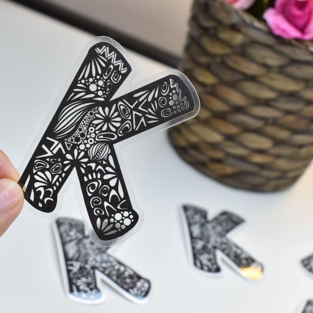 Letter K - emy.art.shop