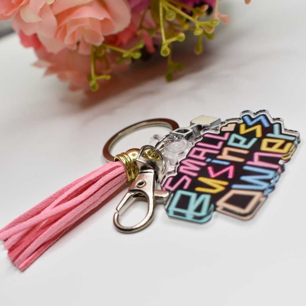 Acrylic Keychain “Small Business Owner”